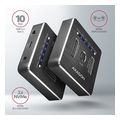 axagon adsa m2c usb c 32 gen2 2x nvme clone dual sdd dock station extra photo 2