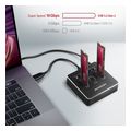 axagon adsa m2c usb c 32 gen2 2x nvme clone dual sdd dock station extra photo 4