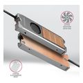 axagon clr m2fan active fan m2 ssd 80mm ssd copper body silicone thermal pads height 13mm extra photo 2