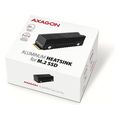 axagon clr m2xt passive m2 ssd 80mm ssd alu body silicone thermal pads height 24mm extra photo 1