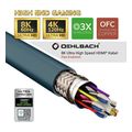 oehlbach flex evolution kalodio hdmi 21 8k 60hz 1m extra photo 2
