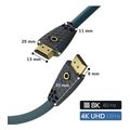oehlbach flex evolution kalodio hdmi 21 8k 60hz 1m extra photo 3