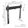 vogel s tvm 5405 fixed tv wall mount extra photo 2