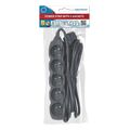 esperanza elk208k power strip 5 mprizes 3m black extra photo 3