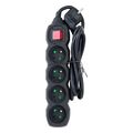 esperanza elk212k power strip 4 mprizes me diakopti 15m black extra photo 1