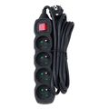esperanza elk213k power strip 4 mprizes me diakopti 3m black extra photo 1
