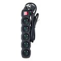 esperanza elk214k power strip 5 mprizes me diakopti 15m black extra photo 1