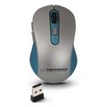 esperanza em131b wireless 24ghz optical mouse 6d usb adara blue extra photo 2