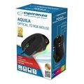 esperanza em132 wired optical rgb mouse aquila extra photo 2