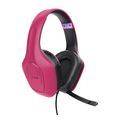 trust gxt415p zirox headset pink extra photo 3