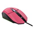 trust gxt109p felox gaming mouse pink extra photo 2