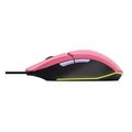 trust gxt109p felox gaming mouse pink extra photo 3