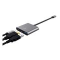 trust dalyx 3 in 1 usb c adapter extra photo 2