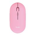 trust puck wireless rechargable mouse pink extra photo 2
