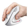 trust verto wireless ergo mouse white extra photo 2