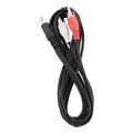 lamtech 35mm stereo to rca plug cable 15m retail pack lam020830 extra photo 2