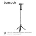 lamtech 2in1 bluetooth gimbal for action cams and smartphones lam111733 extra photo 2