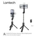 lamtech 2in1 bluetooth gimbal for action cams and smartphones lam111733 extra photo 5