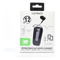 lamtech retractable bt 53 clip on headset black hanging cord lam000476 extra photo 9