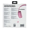 lamtech bt53 foldable high fidelity headphones pink lam113010 extra photo 4