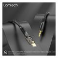 lamtech audio cable type c to 35mm jack black 1m lam113386 extra photo 2