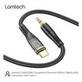 lamtech audio cable type c to 35mm jack black 1m lam113386 extra photo 4