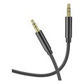 lamtech audiocable braided 1m 35mm to 35mm black lam445080 extra photo 3