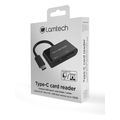 lamtech type c card reader black lam112457 extra photo 2