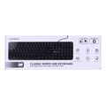 lamtech classic keyboard usb black lam622178 extra photo 2