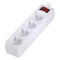 lamtech power strip with switch 4 outlets white 15m lam023718 extra photo 1
