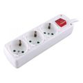 lamtech power strip with switch 3 outlets white 15m lam023688 extra photo 2