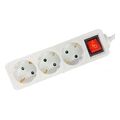lamtech power strip with switch 3 outlets white 15m lam023688 extra photo 3