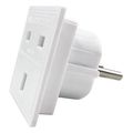 lamtech eu schuko to uk 16a travel adapter lam113300 extra photo 2