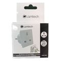 lamtech eu schuko to uk 16a travel adapter lam113300 extra photo 3