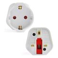 lamtech uk 13a to eu schuko travel adapter lam113317 extra photo 2