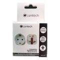 lamtech uk 13a to eu schuko travel adapter lam113317 extra photo 3