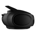 lamtech bluetooth radio cd cassette boombox black lam112525 extra photo 2
