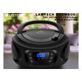 lamtech bluetooth stereo multi function boombox black lam112518 extra photo 1