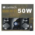 lamtech mini hi fi system 50w black lam112532 extra photo 1