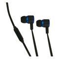 esperanza egh201b gaming stereo earphones with microphone viper black blue extra photo 1