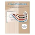 meross mss550xhk eu wi fi wall switch1 gang 2way extra photo 1