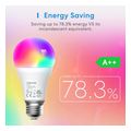 meross msl120hk eu wi fi led bulb rgbww e27 hk extra photo 3