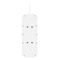 belkin plugboard 8 socket dual usb c 30w 900j 2m extra photo 1