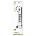 belkin bsv401vf2m surge protector white 4 ac outlets 2m extra photo 2