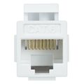 logilink keystone coupler cat6 utp 2xrj45 white extra photo 1