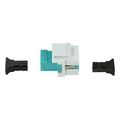 logilink keystone coupler fiber sc simplex mulitmode aqua white extra photo 2
