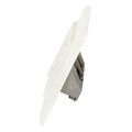 logilink keystone faceplate for 2 modules german type pure white extra photo 3