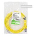 logilink patch cable cat6a s ftp ultraflex 3p ghmt certified yellow 025m extra photo 4 logilink patch cable cat6a s ftp ultraflex 3p ghmt certified yellow 025m extra photo 4