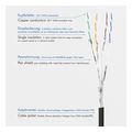logilink patch cable cat6a tpe slimline black 15m extra photo 5