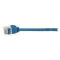 logilink patch cable cat6a tpe slimline blue 03m extra photo 1